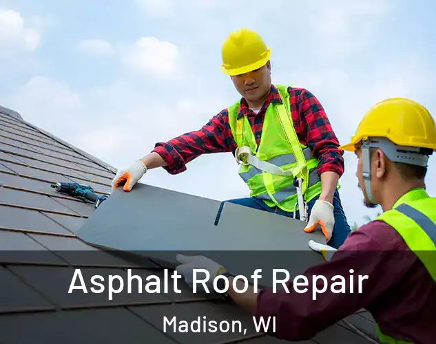  Asphalt Roof Repair Madison, WI