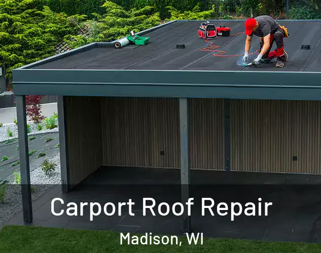  Carport Roof Repair Madison, WI