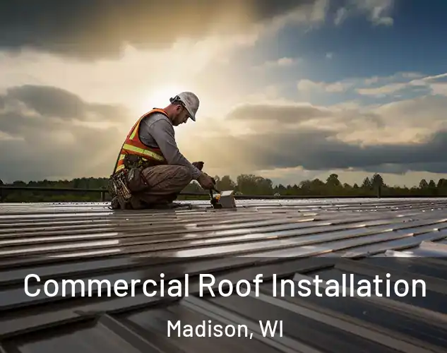  Commercial Roof Installation Madison, WI