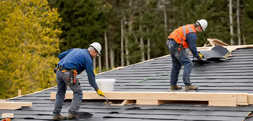 Garage Felt Roof Replacement in Madison