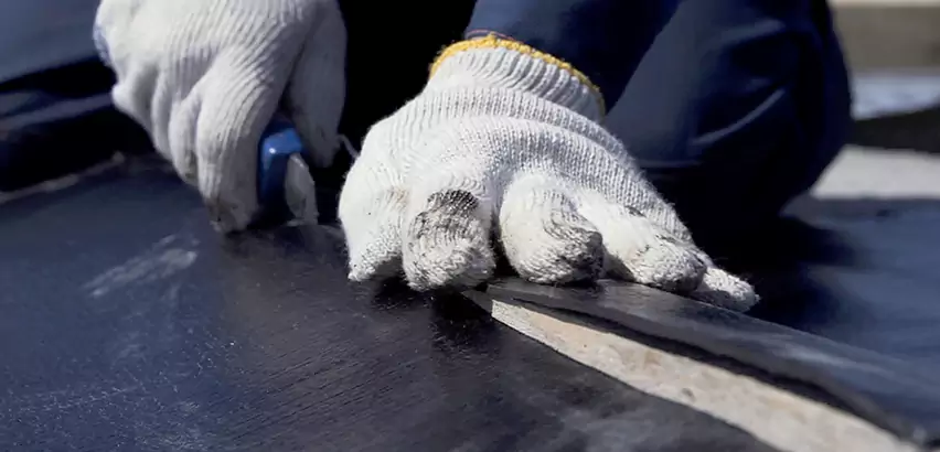 Rubber Roof Seam Repair in Madison